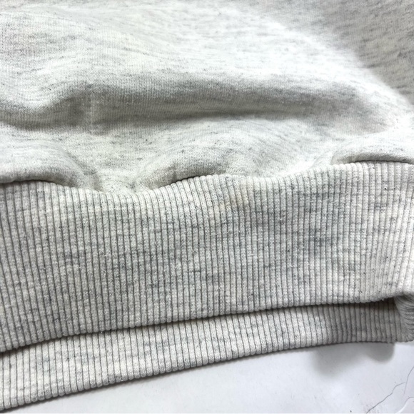 Vintage Cityscape Gray Maple Leaf Print Canada Mock Neck Sweater Size M - Picture 10 of 12